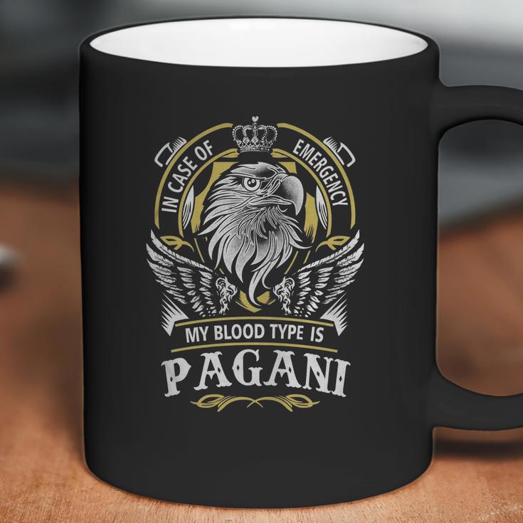 Pagani In Case Of Emergency My Blood Type Is Pagani -PaganiShirt Pagani Hoodie Pagani Family Pagani Tee Pagani Name Pagani Lifestyle Pagani Shirt Pagani Names Coffee Mug