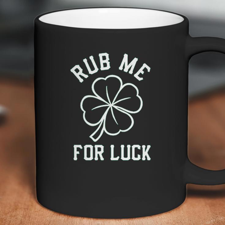 Panoware Irish St Patricks Day Rub Me For Luck Shamrock Coffee Mug