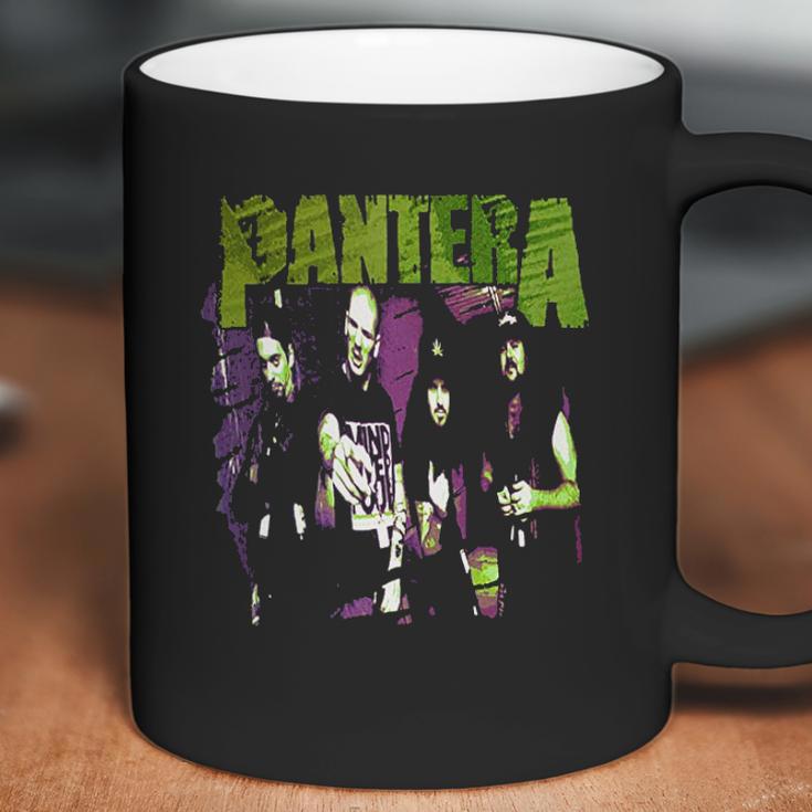 Pantera Official Vintage Group Sketch Coffee Mug