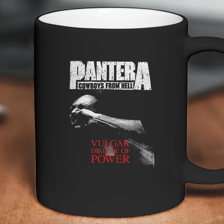 Pantera Vulgar Display Of Power Print Design Coffee Mug