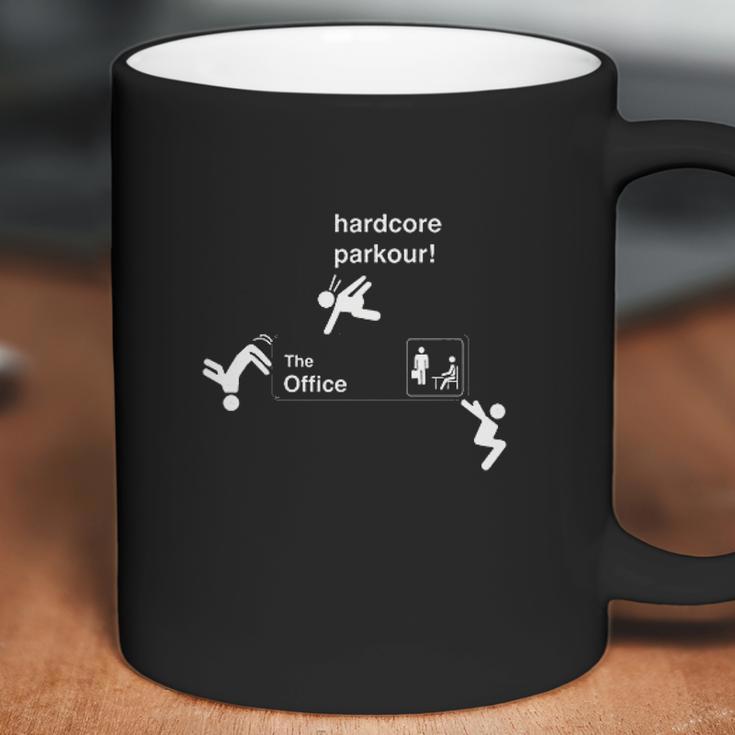 Parkour The Office Coffee Mug