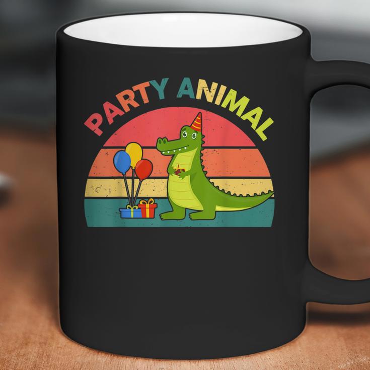 Party Animal Alligator Birthday Crocodile Florida Gator Men Women T-Shirt Graphic Print Casual Unisex Tee Coffee Mug