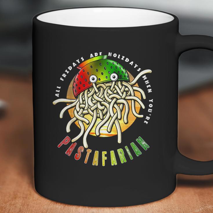 Pastafarian Flying Spaghetti Monster All Fridays Holidays Coffee Mug