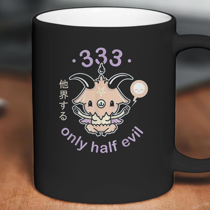 Pastel Goth 333 Only Half Evil Kawaii Coffee Mug