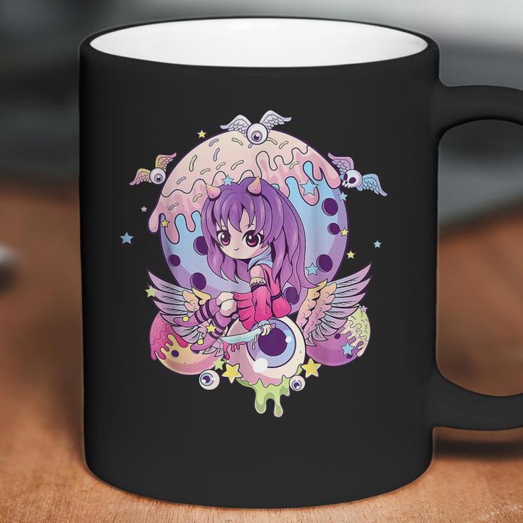 Pastel Goth Cute Creepy Witchy Girl Halloween Anime Girl Men Women T-Shirt Graphic Print Casual Unisex Tee Coffee Mug