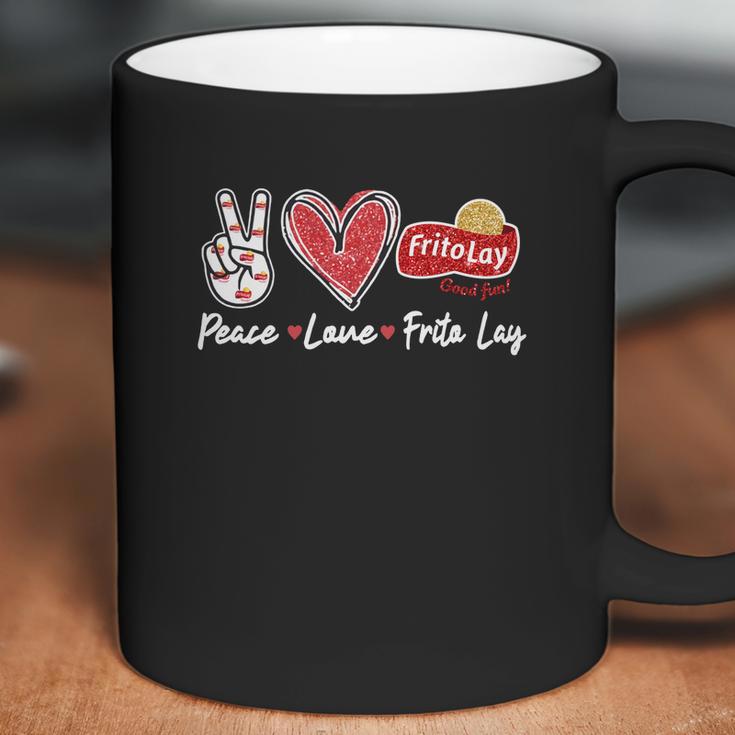 Peace Love Frito Lay Good Fun Diamond Coffee Mug