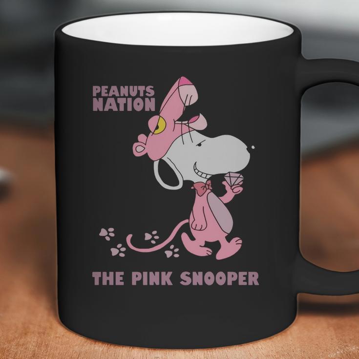 Peanuts Nation The Pink Snooper Coffee Mug