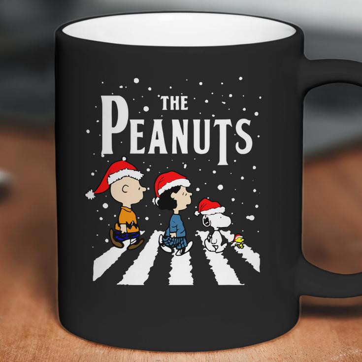 The Peanuts Snoopy Abbey Road Christmas Coffee Mug