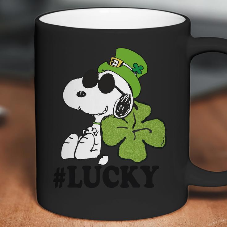 Peanuts St Patricks Snoopy Lucky T-Shirt Coffee Mug