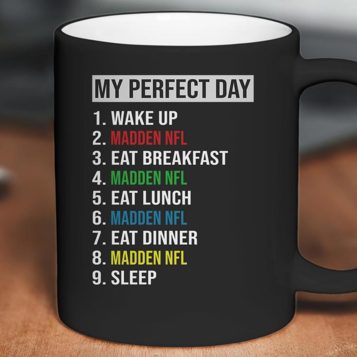 My Perfect Day Video Games Cool Gamer Play Madden Nfl All Day 2020 Coffee Mug