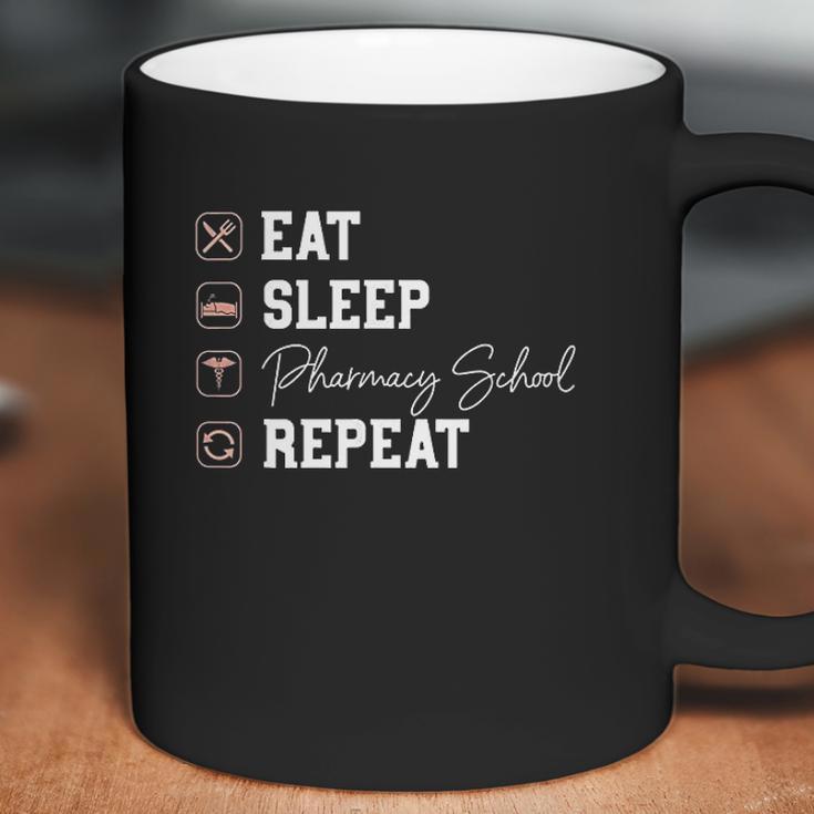 Pharmacy School Eat Sleep Repeat Coffee Mug