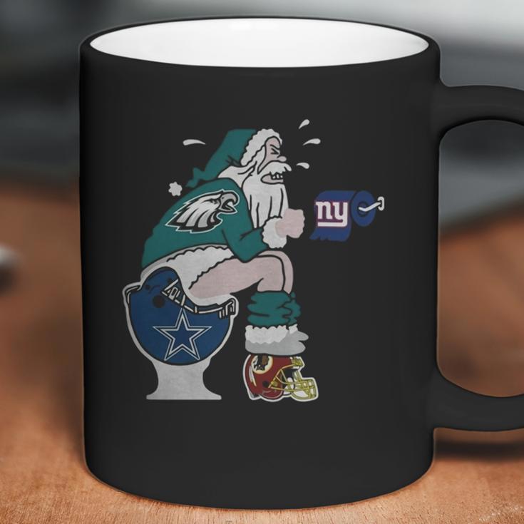 Philadelphia Eagles Santa Claus Coffee Mug