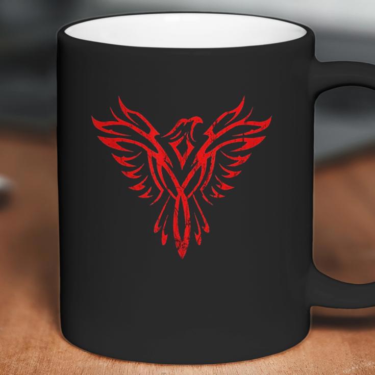 Phoenix Rising Fire Bird Coffee Mug