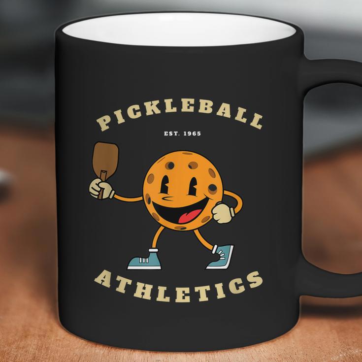 Pickleball Retro Kids Dink Funny Cartoon Coffee Mug