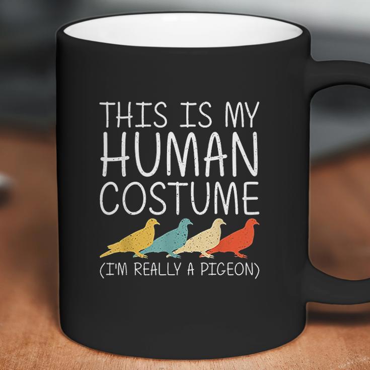 Pigeon Halloween Human Costume Bandtail Bird Easy Diy Gift Coffee Mug