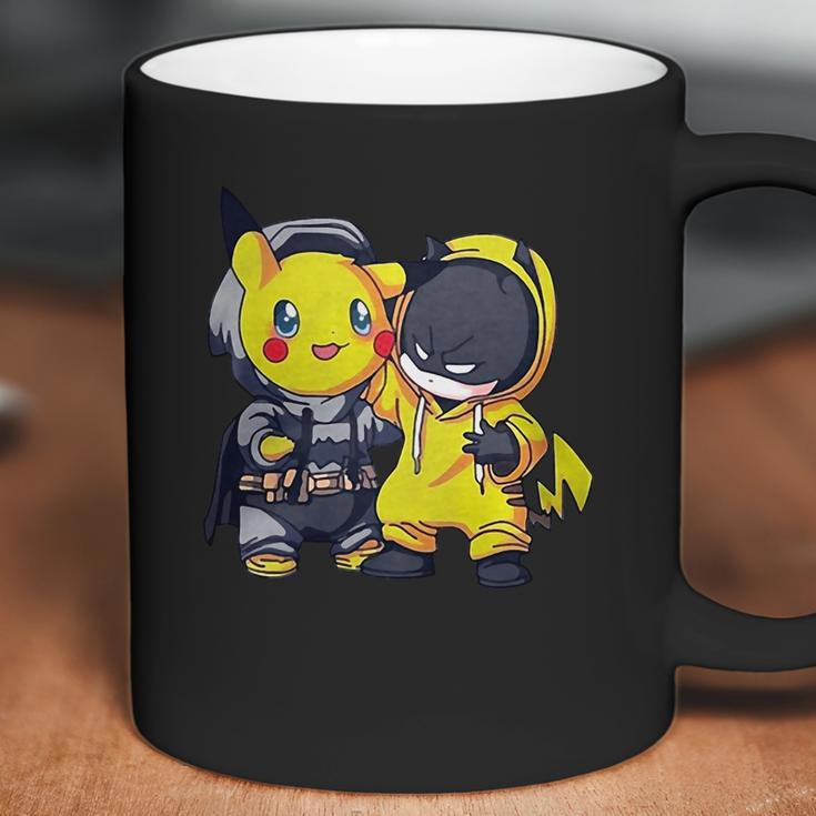 Pikachu And Batman Coffee Mug