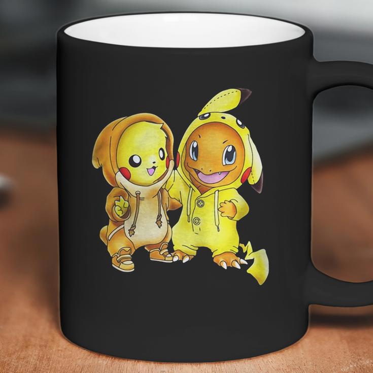 Pikachu And Pikachu Charmander Pokemon Coffee Mug