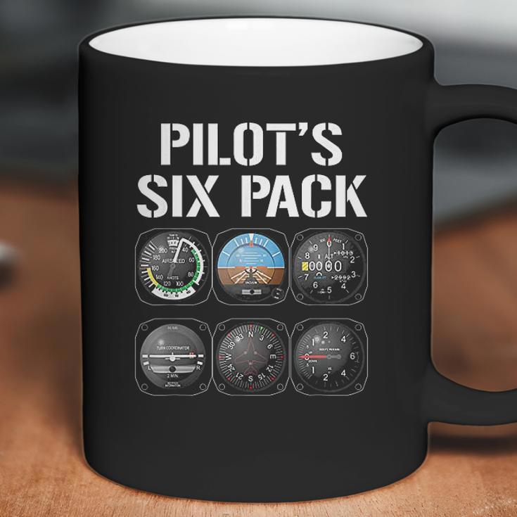 Pilot Six Pack Funny Pilot Aviation Flying Gift Coffee Mug