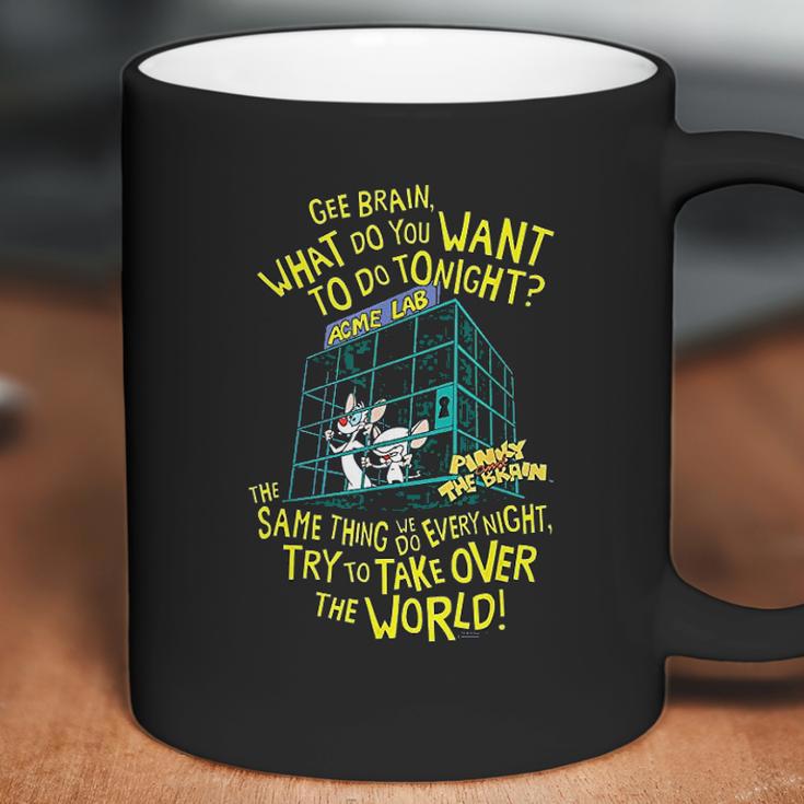 Pinky And The Brain The World Coffee Mug