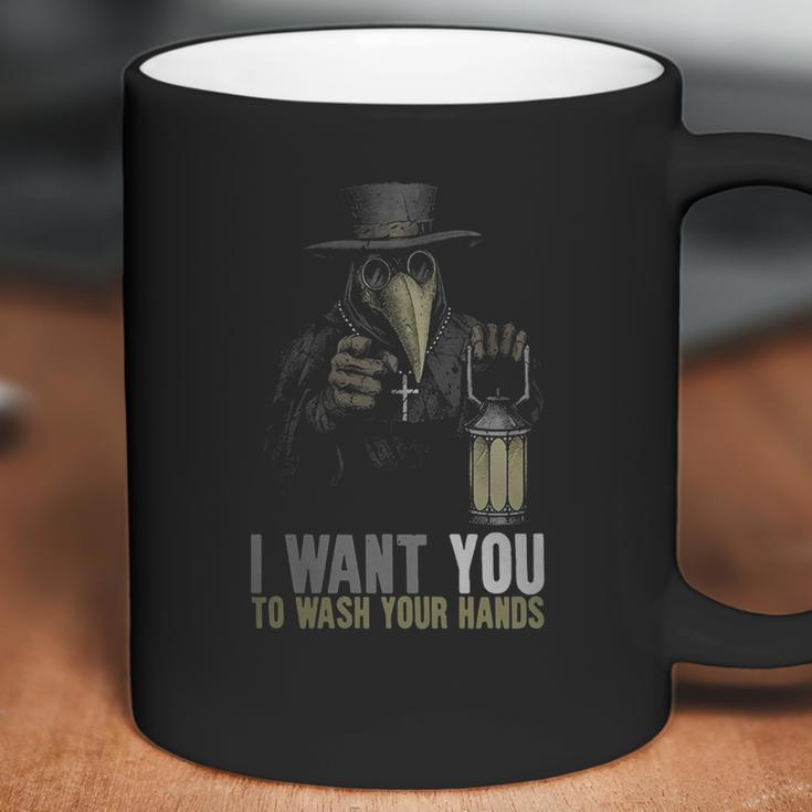 Plague Doctor I Want You To Wash Your Hands Shirt Coffee Mug