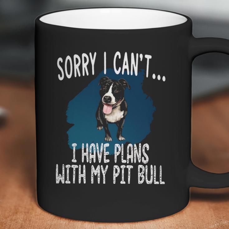 I Have Plans With My Pitt Bull Dog Coffee Mug