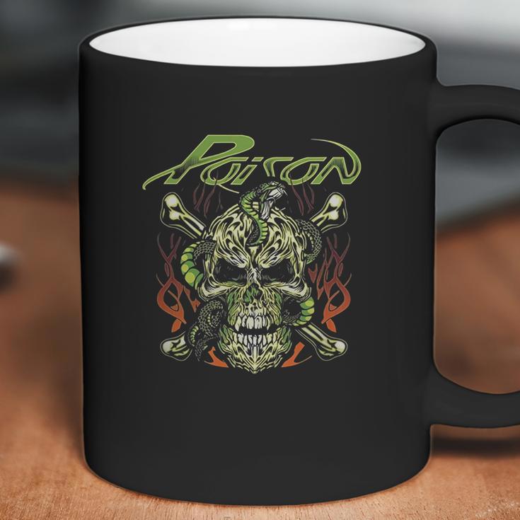 Poison Band With Skull Coffee Mug