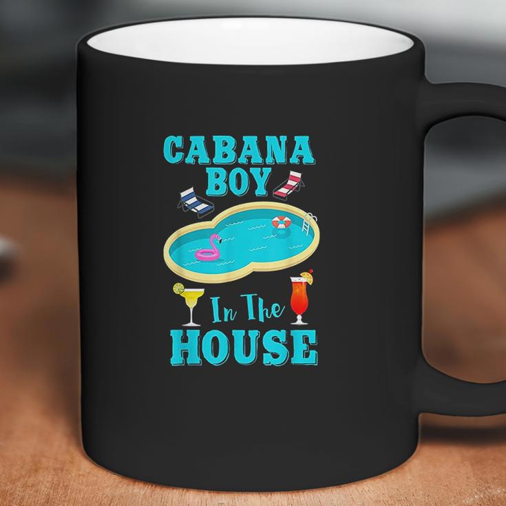 Pool Bo Beach Vacation Funny Cabana Boy In The House Coffee Mug