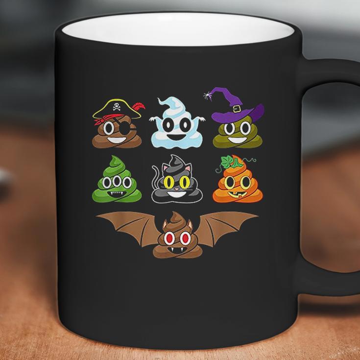 Poops Emojis Halloween Coffee Mug