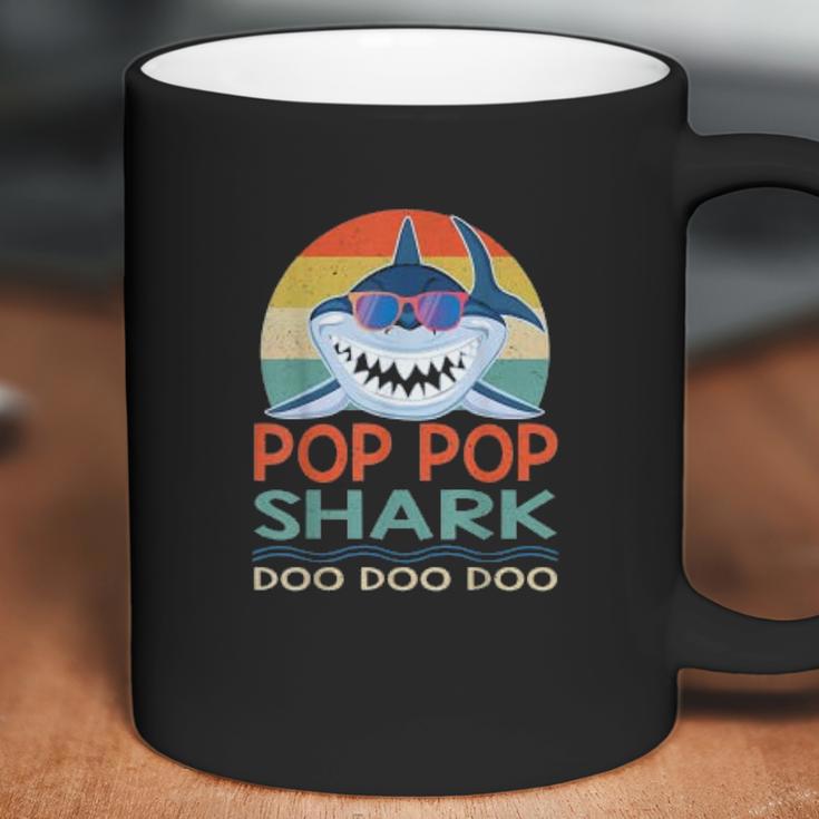 Pop Pop Shark Doo Doo Doo Baby Shark Coffee Mug