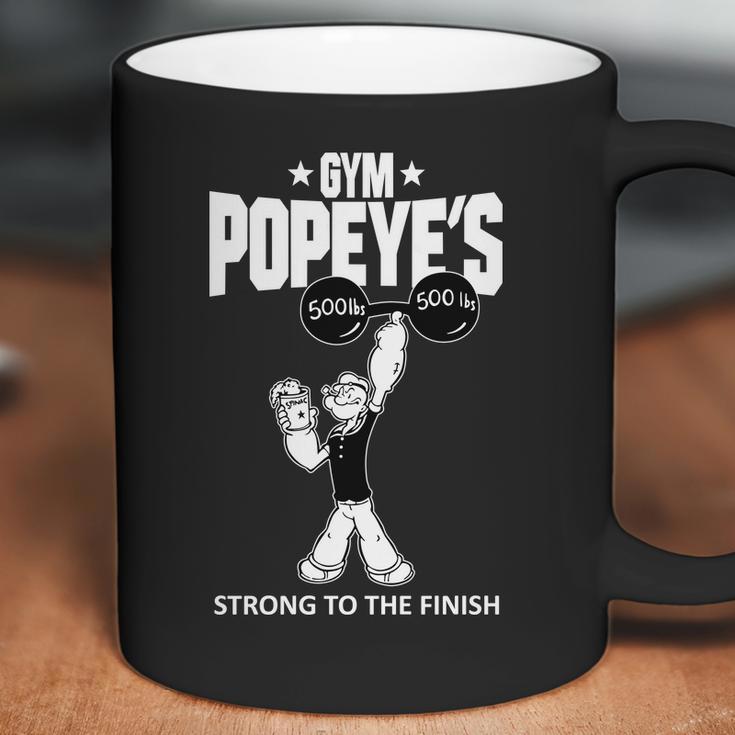 Popeye Gym Funny Coffee Mug