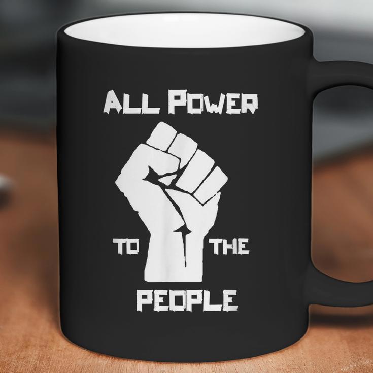 All Power To The People Panthers Party Civil Rights Graphic Design Printed Casual Daily Basic Coffee Mug