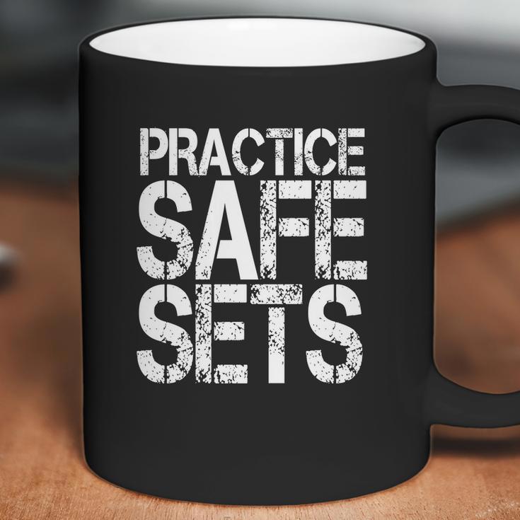 Practice Safe Sets Shirt - Funny BodybuildingShirts Coffee Mug