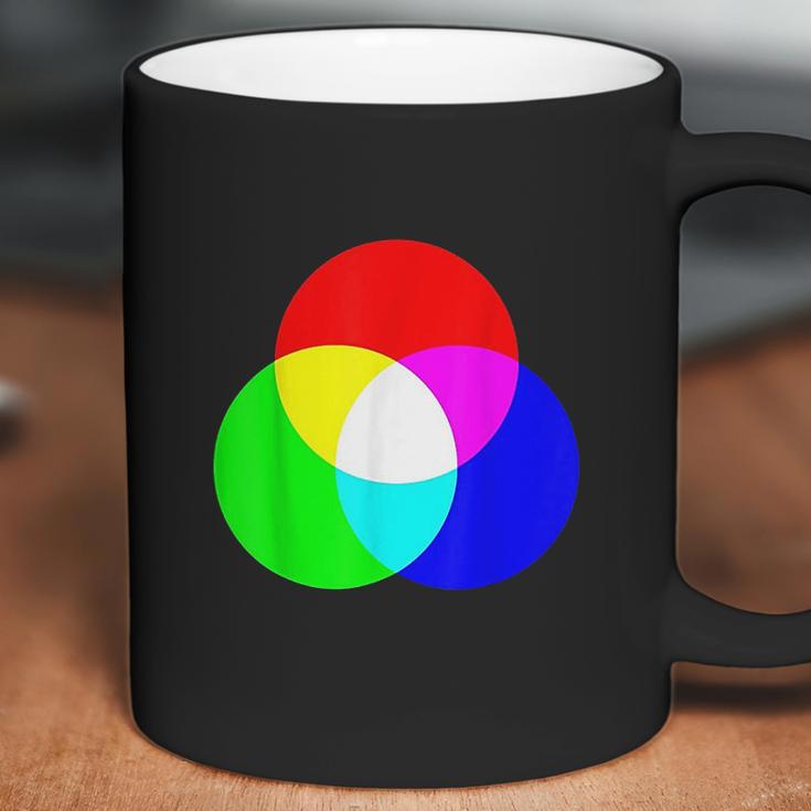 Primary Color Mixing Rgb Color Model Art Paint Coffee Mug