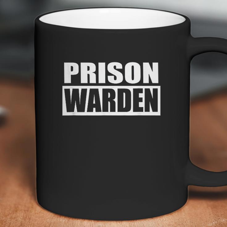 Prison Warden For Halloween Prison Costume Coffee Mug