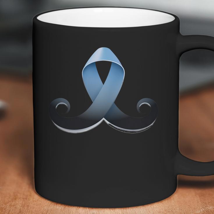 Prostate Awareness Ribbon Mustache Coffee Mug