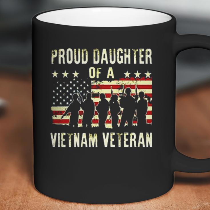 Proud Daughter Of A Vietnam Veteran Dad Gift 2022 Coffee Mug