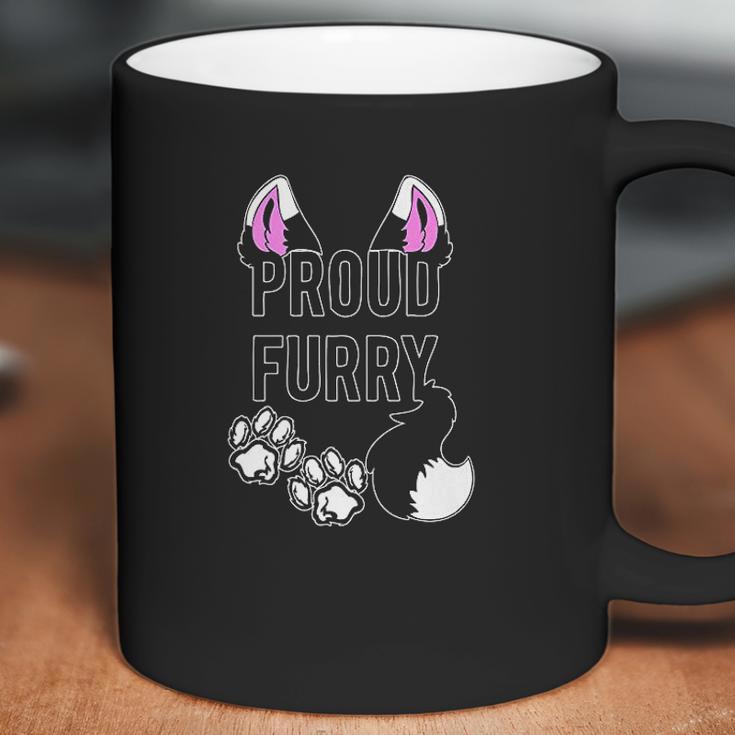 Proud Furry Furries Tail And Ears Cosplay Coffee Mug