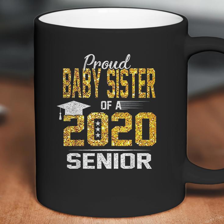 Proud Lil Baby Sister Of A 2020 Senior Coffee Mug