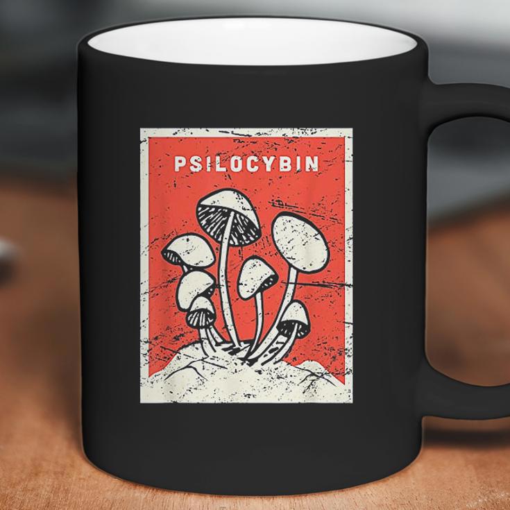 Psilocybin Retro Psychedelic Magic Mushrooms Coffee Mug