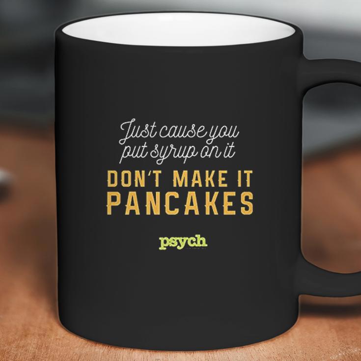 Psych Shawn Spencer Pancakes Coffee Mug