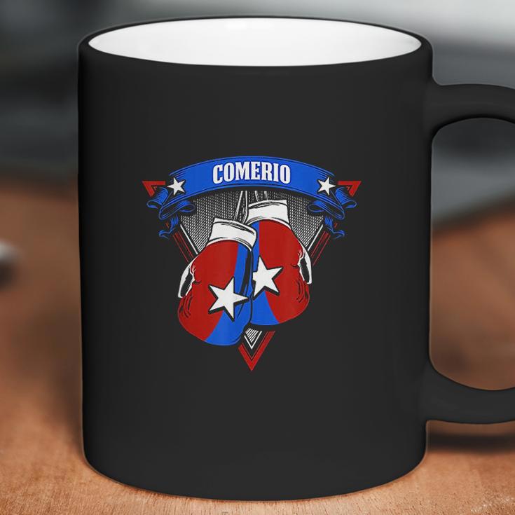 Puerto Rican Comerio Puerto Rico Boxing Gloves Coffee Mug