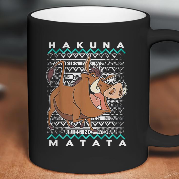 Pumba Ugly Christmas Graphic Coffee Mug