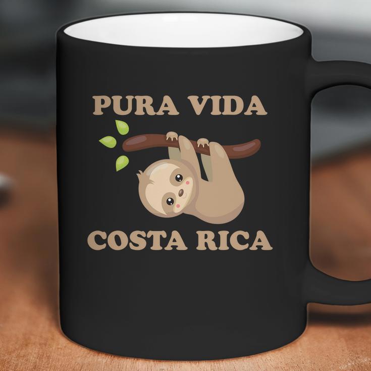 Pura Vida Sloth Costa Rica Coffee Mug