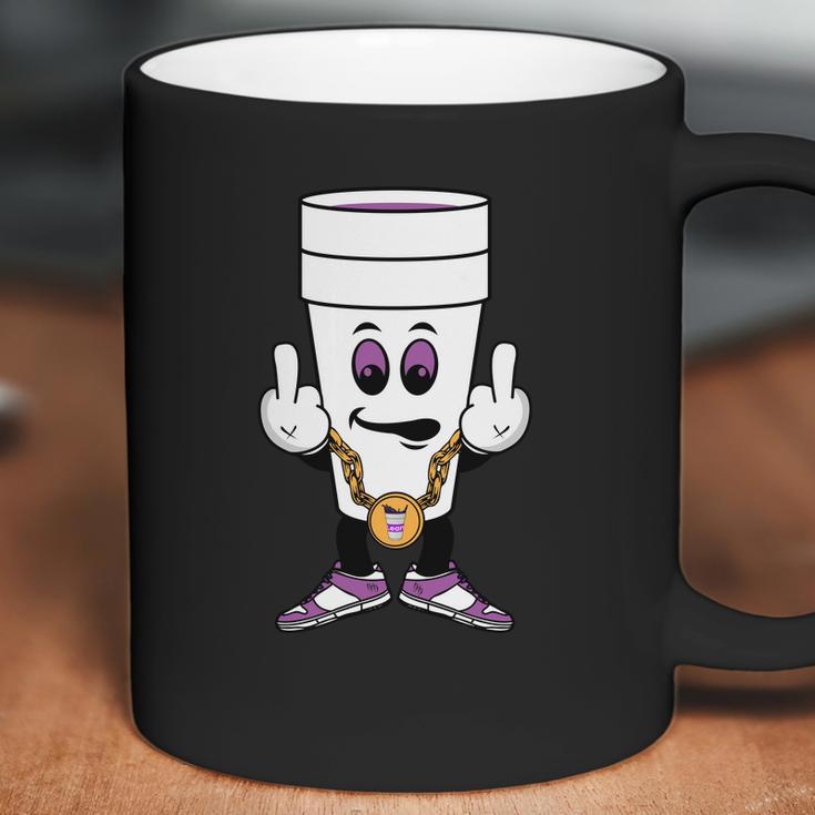 Purple Lean Cup Coffee Mug