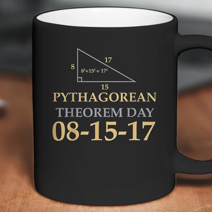 Pythagoras Pythagorean Theorem Day August 15 2017 Coffee Mug