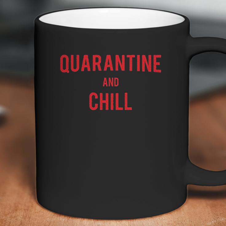 Quarantin And Chill Social Distancing Coffee Mug