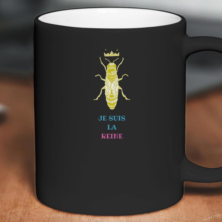 Queen Bee Je Suis La Reine Funny Honey Bee Coffee Mug