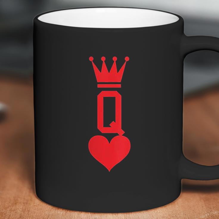 Queen Of Hearts Gift Card Halloween Coffee Mug