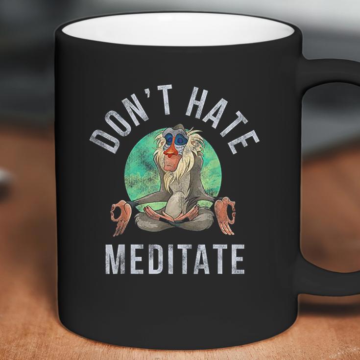 Rafiki Dont Hate Meditate Coffee Mug