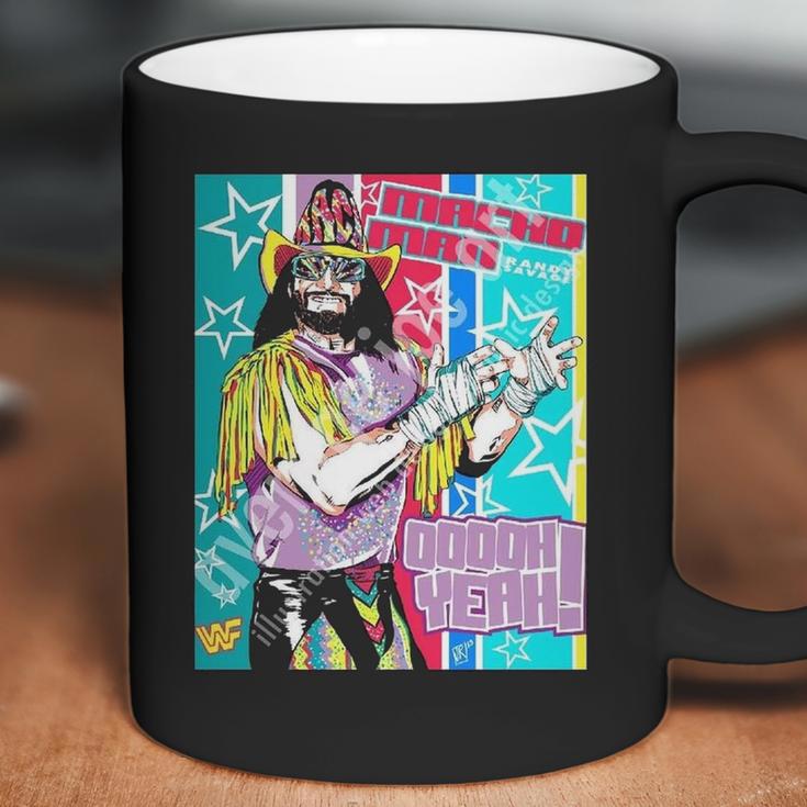 Randy Macho Man Savage Graphic Funny Coffee Mug